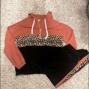 Main Strip Hooded Track Suit